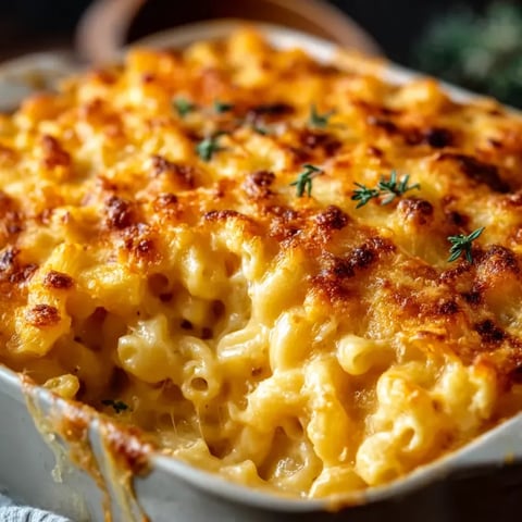 Un plato blanco lleno de pasta con mucho queso.