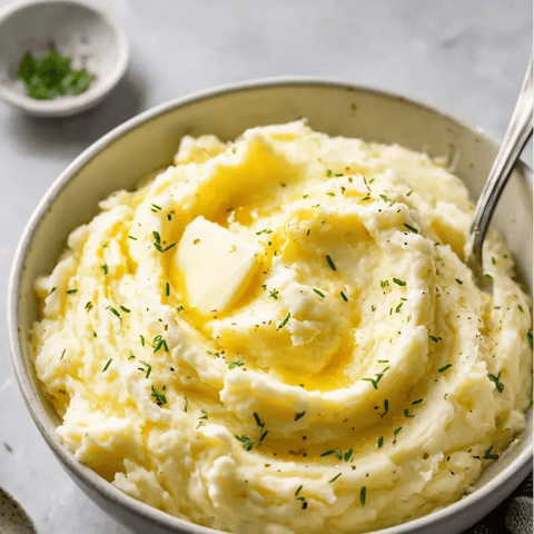 Un bol con carne asada y papas.